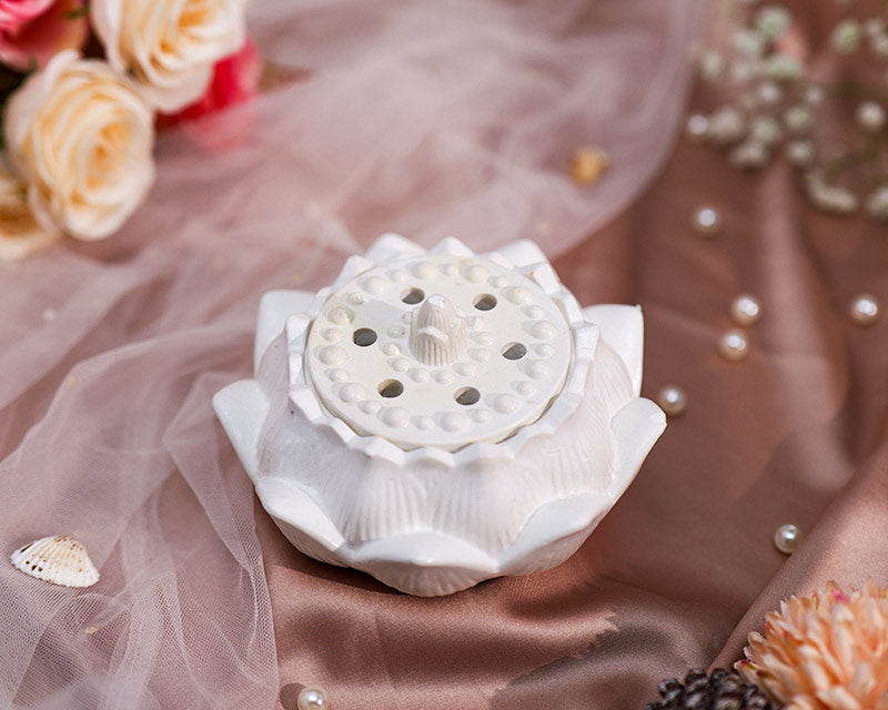 Kamal Lotus Keepsake Jar