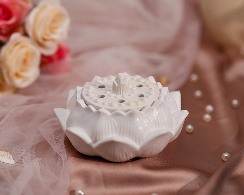 Kamal Lotus Keepsake Jar