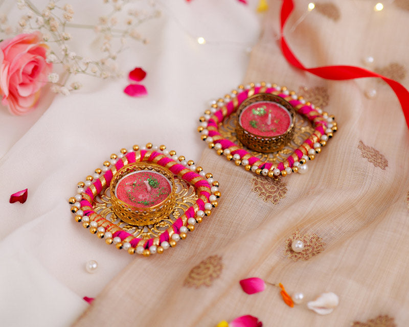Kundan Diamond Diyas