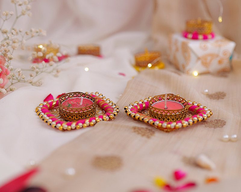Kundan Diamond Diyas