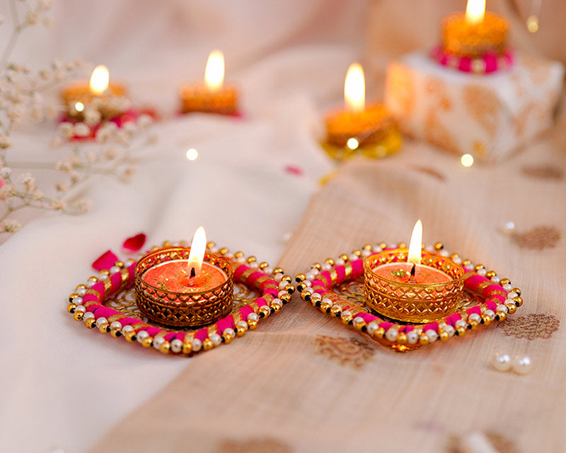 Kundan Diamond Diyas