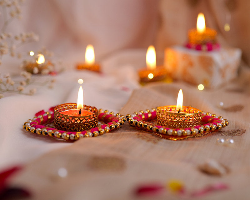 Kundan Diamond Diyas