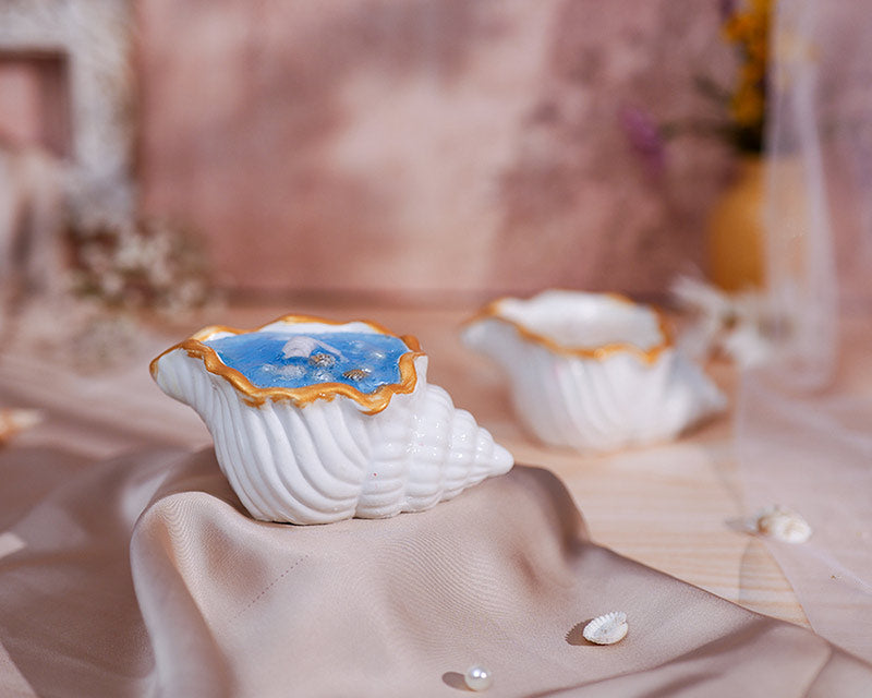 Shankh Seashell Candles