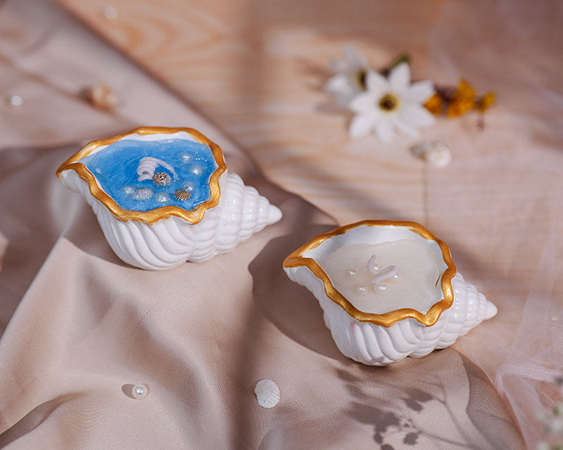 Shankh Seashell Candles