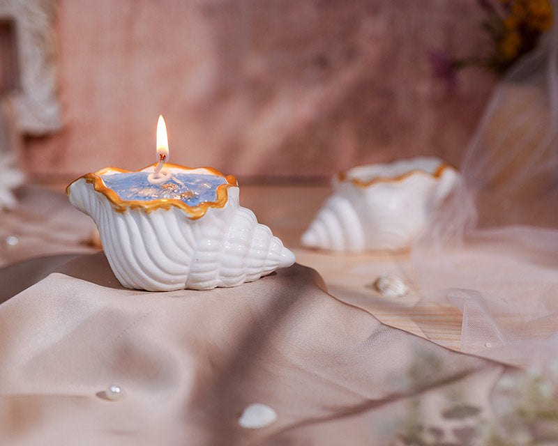 Shankh Seashell Candles