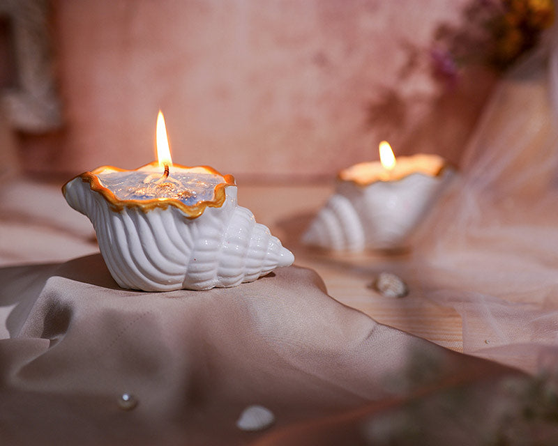 Shankh Seashell Candles